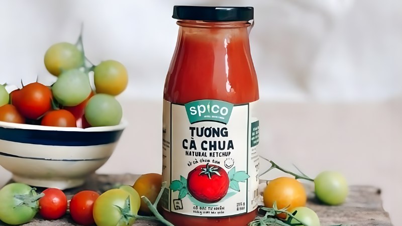 Tương c&agrave; chua đậm đặc thường &iacute;t đường, giữ nguy&ecirc;n vị chua thanh