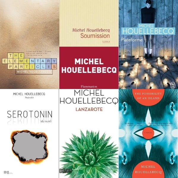 C&aacute;c t&aacute;c phẩm nổi bật của Michel Houellebecq
