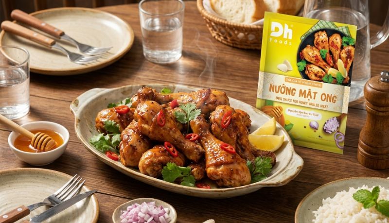 Gia vị gia cầm gi&uacute;p m&oacute;n g&agrave; th&ecirc;m thơm ngon