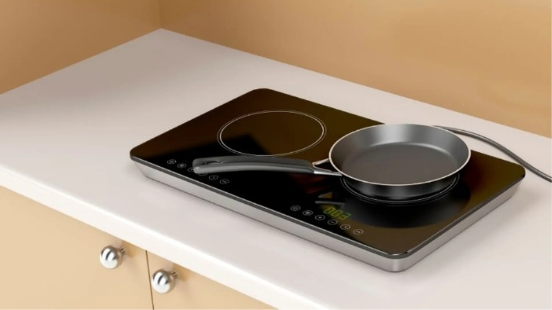 Bếp điện từ đ&ocirc;i nấu nhanh, an to&agrave;n, chống ch&aacute;y nổ v&agrave; cực kỳ dễ d&agrave;ng vệ sinh mỗi ng&agrave;y