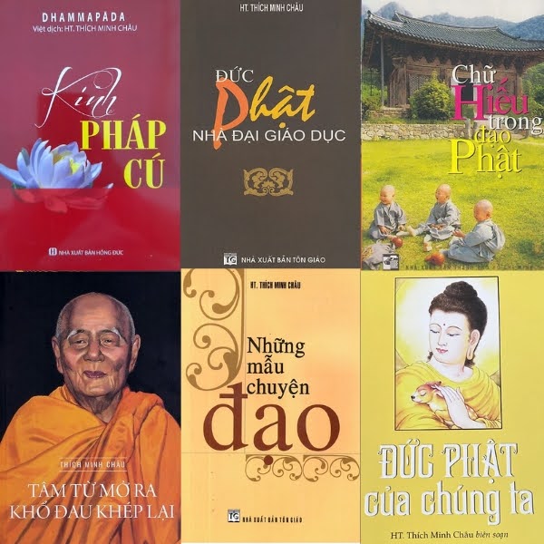 Các tác phẩm nổi bật của tác giả Thích Minh Châu