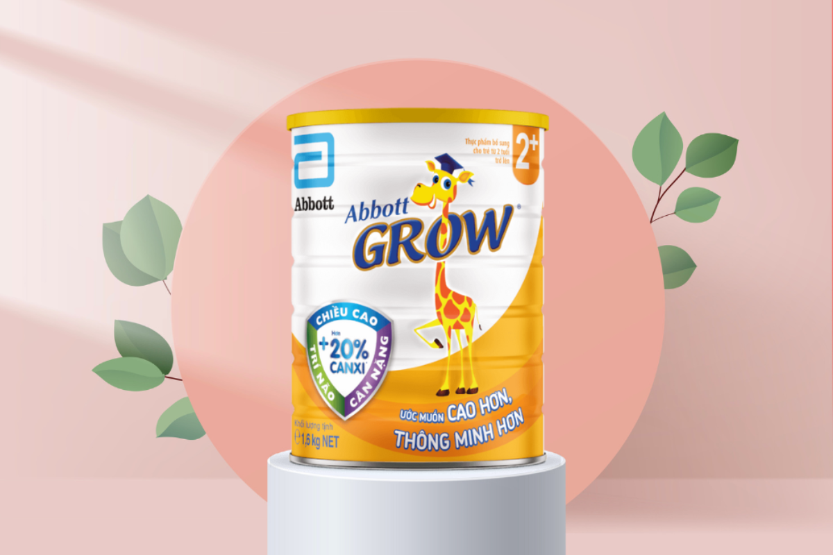 Grow 2+ hỗ trợ phát triển chiều cao và thể lực vượt trội