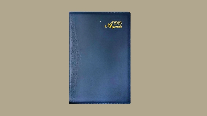 Sổ agenda 2023 b&igrave;a simili cao cấp khổ 16*24