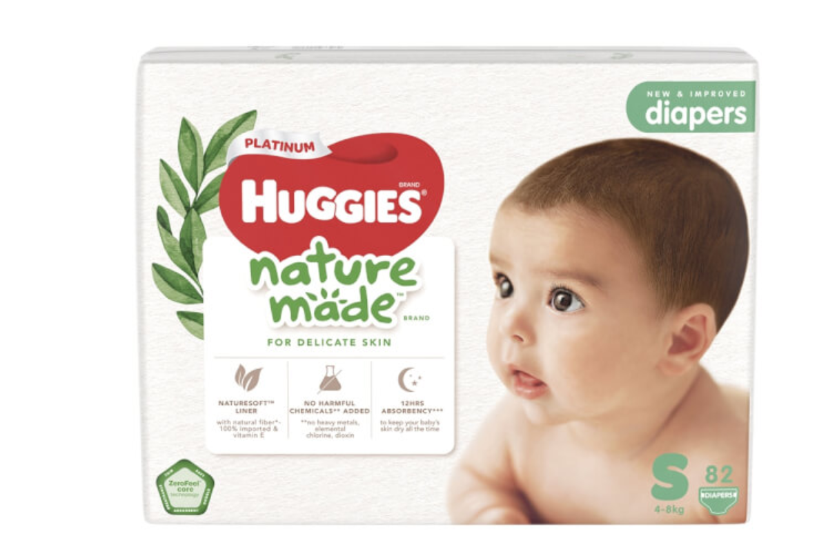 Tã dán Huggies Platinum Nature Made