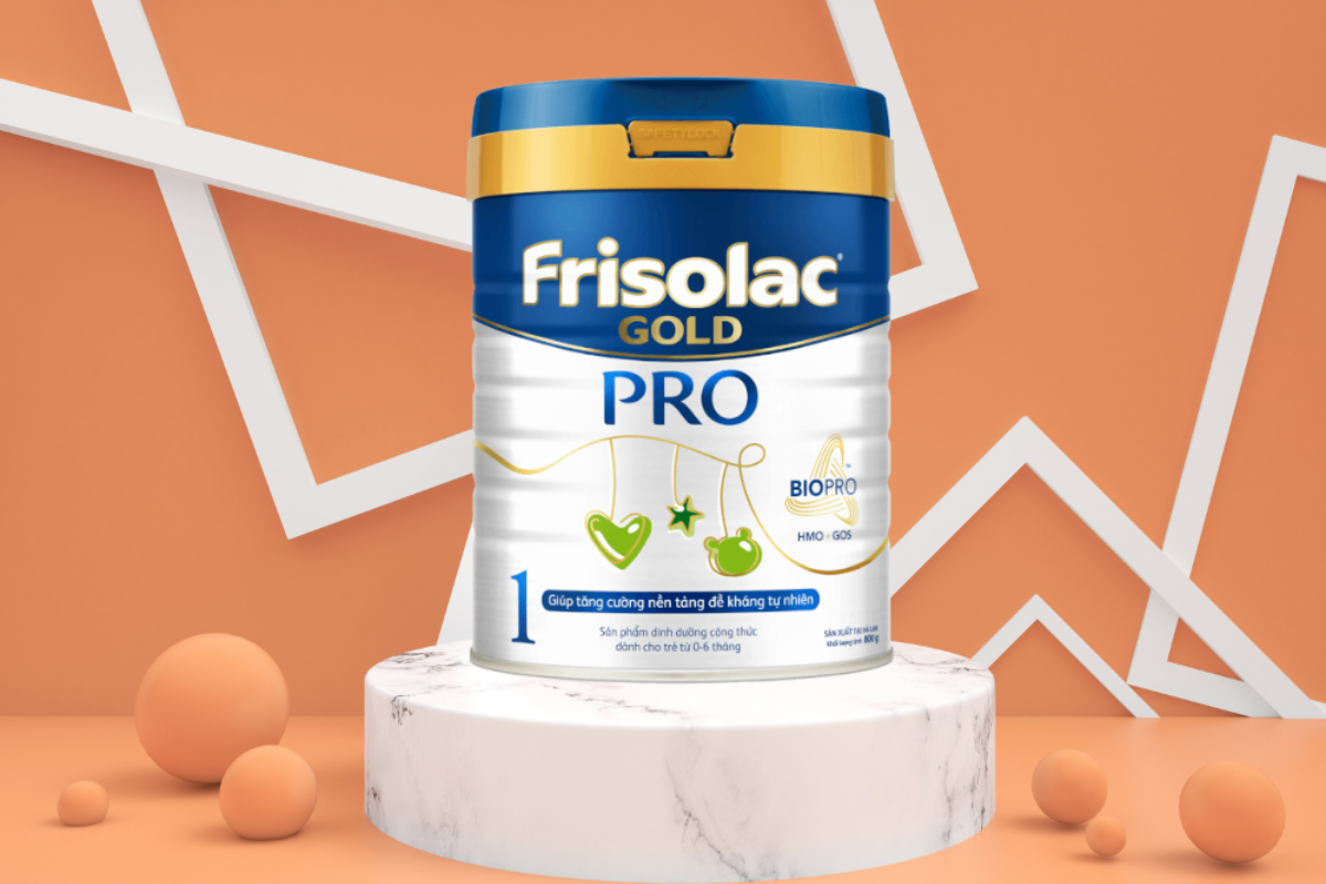 Sữa Friso Gold Pro cao cấp nhập khẩu nguyên lon từ châu Âu