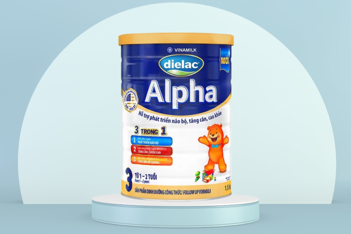 Vinamilk Dielac Alpha cung cấp nền tảng dinh dưỡng vững chắc cho trẻ em