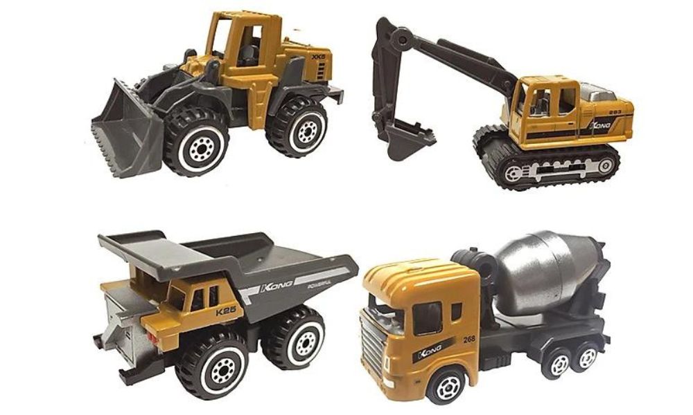Mô hình xe công trình xây dựng là sản phẩm bán chạy của Tiki