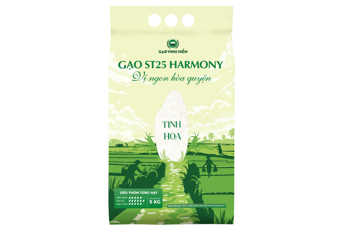 Gạo ST25 Harmony Vinh Hiển