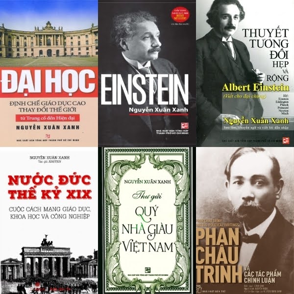 C&aacute;c t&aacute;c phẩm nổi bật của t&aacute;c giả Nguyễn Xu&acirc;n Xanh