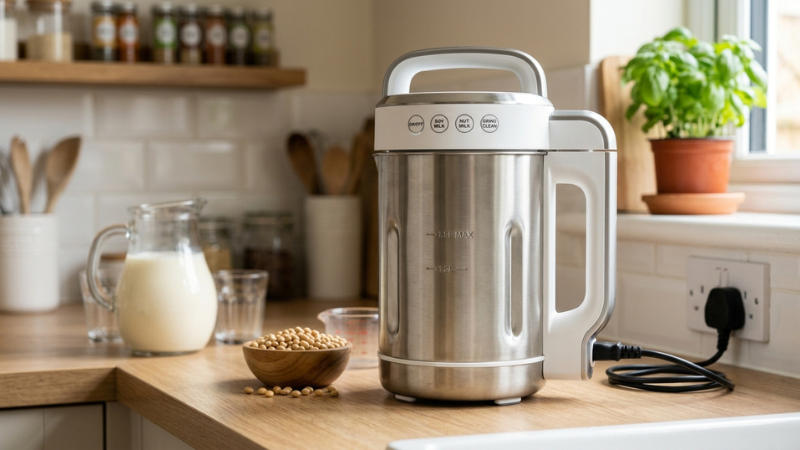 Sữa hạt thơm ngon tại nhà chỉ với một nút chạm cùng với máy làm sữa đậu nành