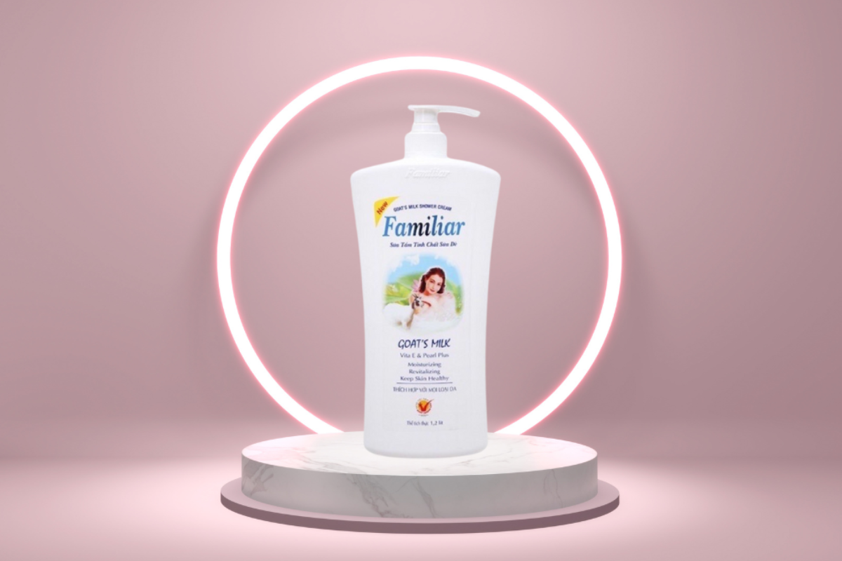 Familiar Goat's Milk với chiết xuất sữa dê nguyên chất