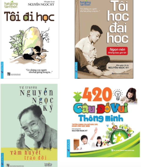 Những tác phẩm tiêu biểu của Nguyễn Ngọc Ký