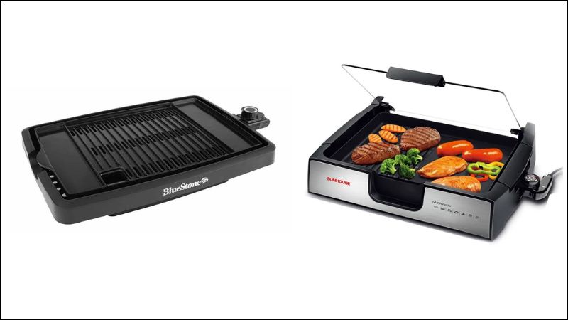 Bếp nướng Bluestone v&agrave; Sunhouse chất liệu an to&agrave;n c&ocirc;ng suất ổn định dễ vệ sinh