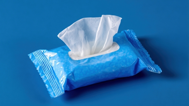 Chọn khăn ướt 3 kh&ocirc;ng, vải cotton mềm, nguồn gốc r&otilde; r&agrave;ng để bảo vệ da b&eacute;