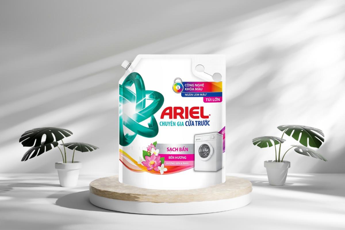 Nước giặt Ariel ngăn lem màu