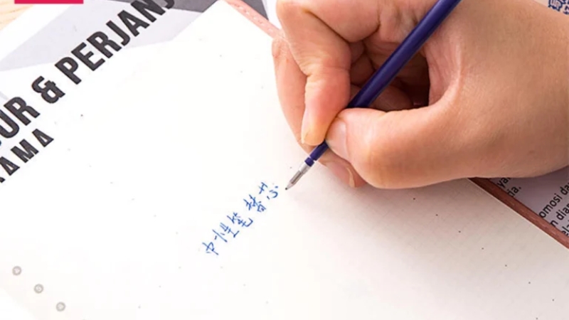 Ruột bút gel phù hợp cho việc học tập, ghi chép và ký tên hằng ngày