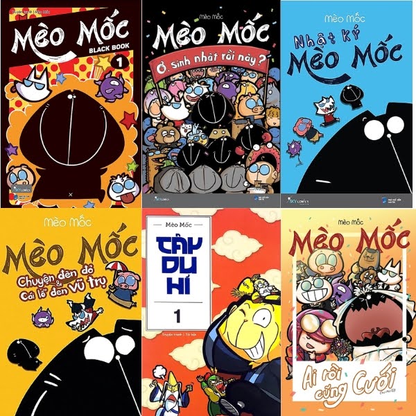 Các tác phẩm nổi bật của tác giả Mèo Mốc 