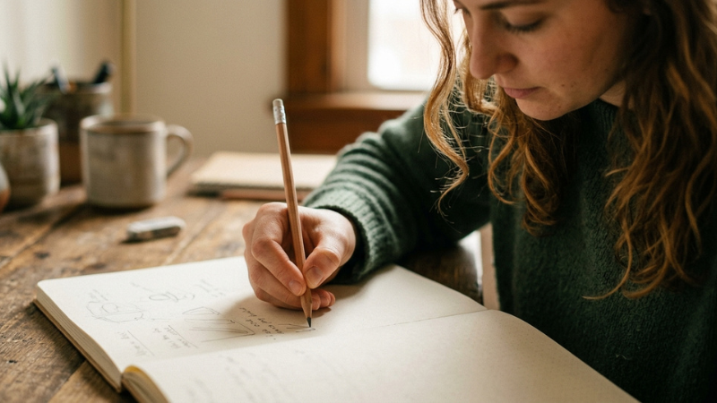 B&uacute;t ch&igrave; gỗ gi&uacute;p n&eacute;t viết mượt m&agrave; dễ tẩy x&oacute;a v&agrave; hỗ trợ s&aacute;ng tạo hiệu quả hơn