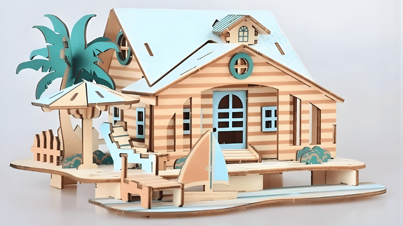 Tranh gh&eacute;p 3D k&iacute;ch th&iacute;ch tr&iacute; tưởng tượng v&agrave; s&aacute;ng tạo cho trẻ