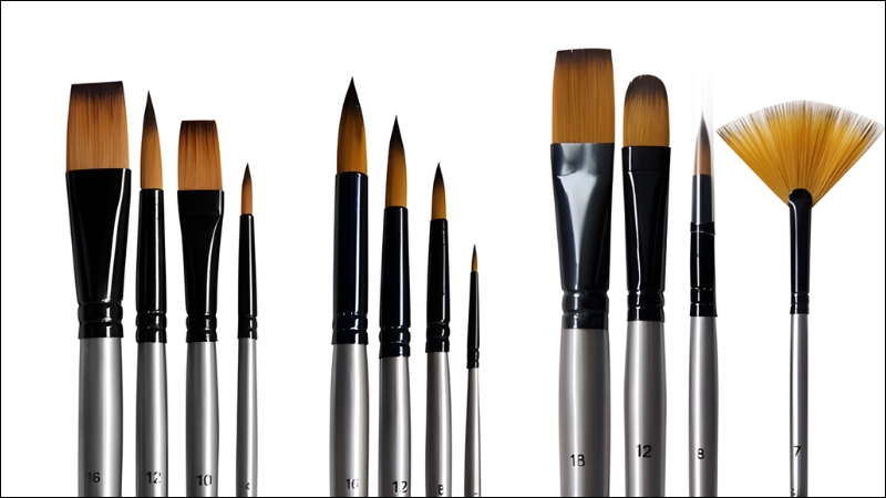 Thiết kế cọ chắc tay giúp bạn thoải mái sáng tạo trong thời gian dài.