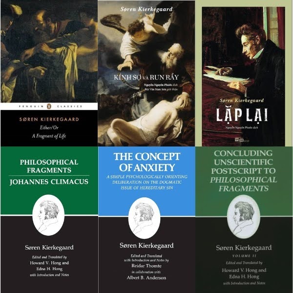 Một số t&aacute;c phẩm nổi bật của Soren Kierkegaard
