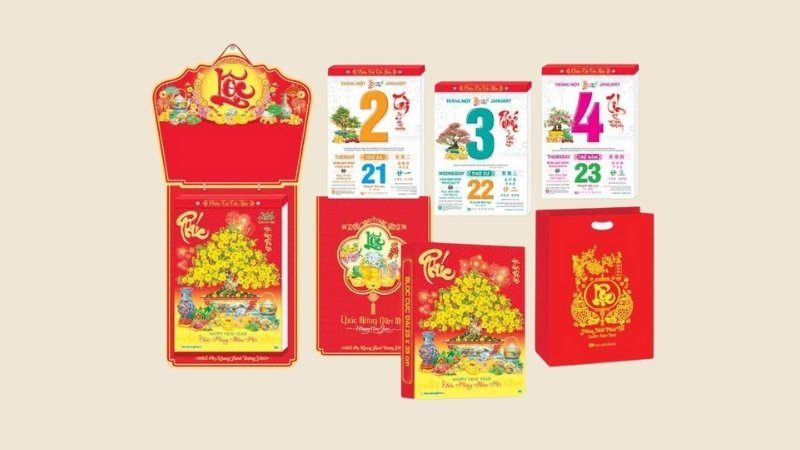 Đa dạng k&iacute;ch thước từ lịch trung, lịch đại đến si&ecirc;u cực đại đ&aacute;p ứng mọi nhu cầu sử dụng