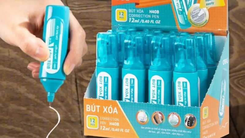 X&oacute;a nước c&oacute; lớp phủ trắng đều, gi&uacute;p viết lại r&otilde; r&agrave;ng v&agrave; sạch sẽ