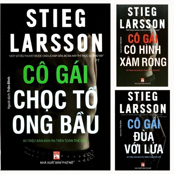 C&aacute;c t&aacute;c phẩm nổi bật của Stieg Larsson