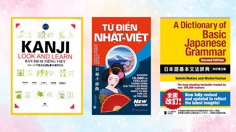 Từ Điển Tiếng Nhật đồng h&agrave;nh c&ugrave;ng h&agrave;nh tr&igrave;nh học tập l&acirc;u d&agrave;i.