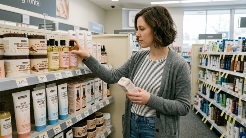 Chọn theo m&agrave;u sắc vết rạn, ưu ti&ecirc;n th&agrave;nh phần l&agrave;nh t&iacute;nh v&agrave; thương hiệu uy t&iacute;n như Bio-Oil