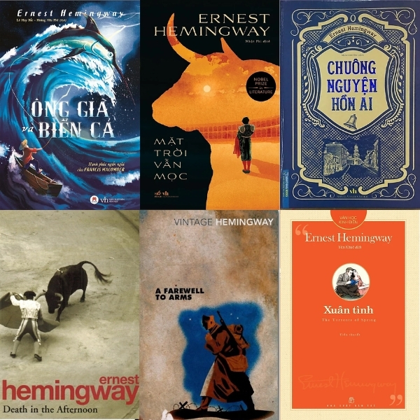 C&aacute;c t&aacute;c phẩm nổi bật của Ernest Hemingway