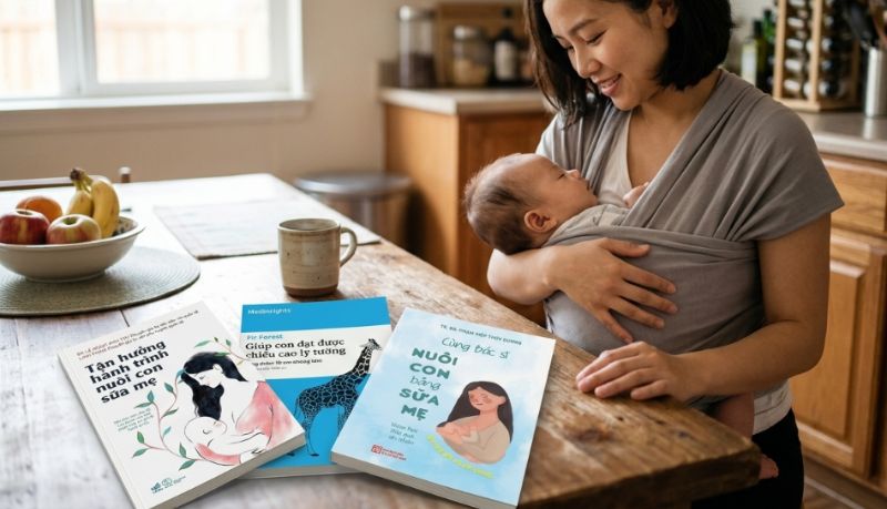 Hệ thống kiến thức to&agrave;n diện từ bữa ăn, giấc ngủ đến sức khỏe tinh thần cho b&eacute;