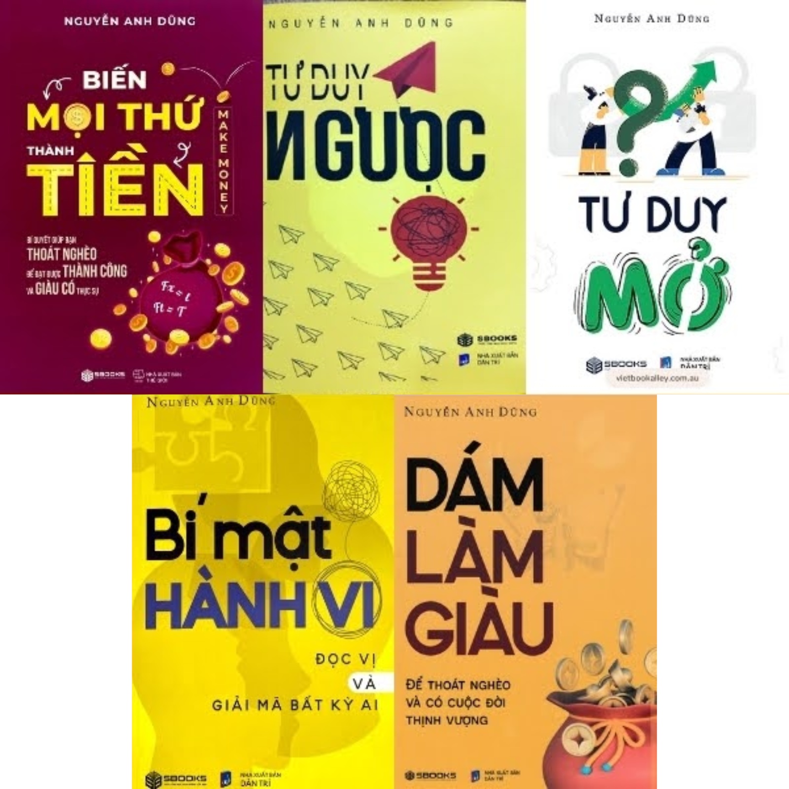 C&aacute;c t&aacute;c phẩm nổi bật của t&aacute;c giả Nguyễn Anh Dũng