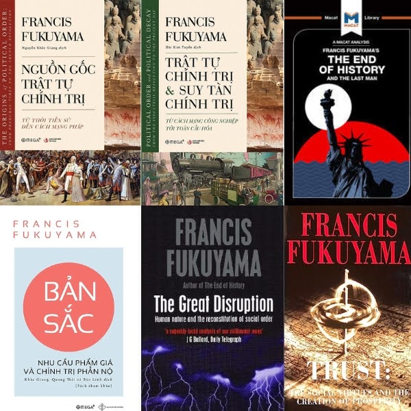 Các tác phẩm nổi bật của tác giả Francis Fukuyama