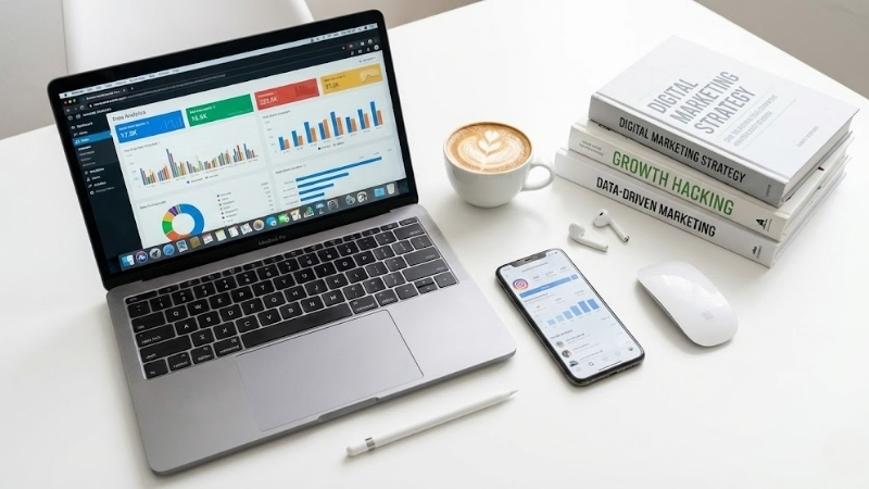 Từ Digital đến Branding - Kho t&agrave;ng kiến thức tiếp thị to&agrave;n diện trong tầm tay