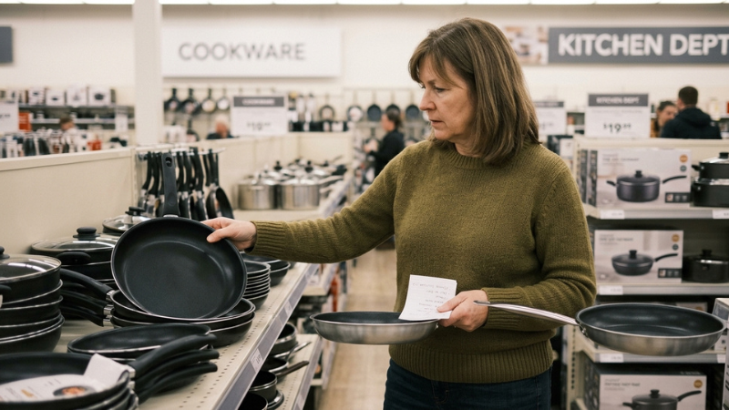 Chọn đ&uacute;ng chất liệu, k&iacute;ch thước v&agrave; loại bếp gi&uacute;p chảo bền l&acirc;u, nấu ăn hiệu quả hơn