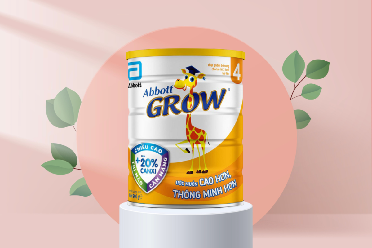 Abbott Grow 4 là người bạn đồng hành lý tưởng trong hành trình phát triển khỏe mạnh