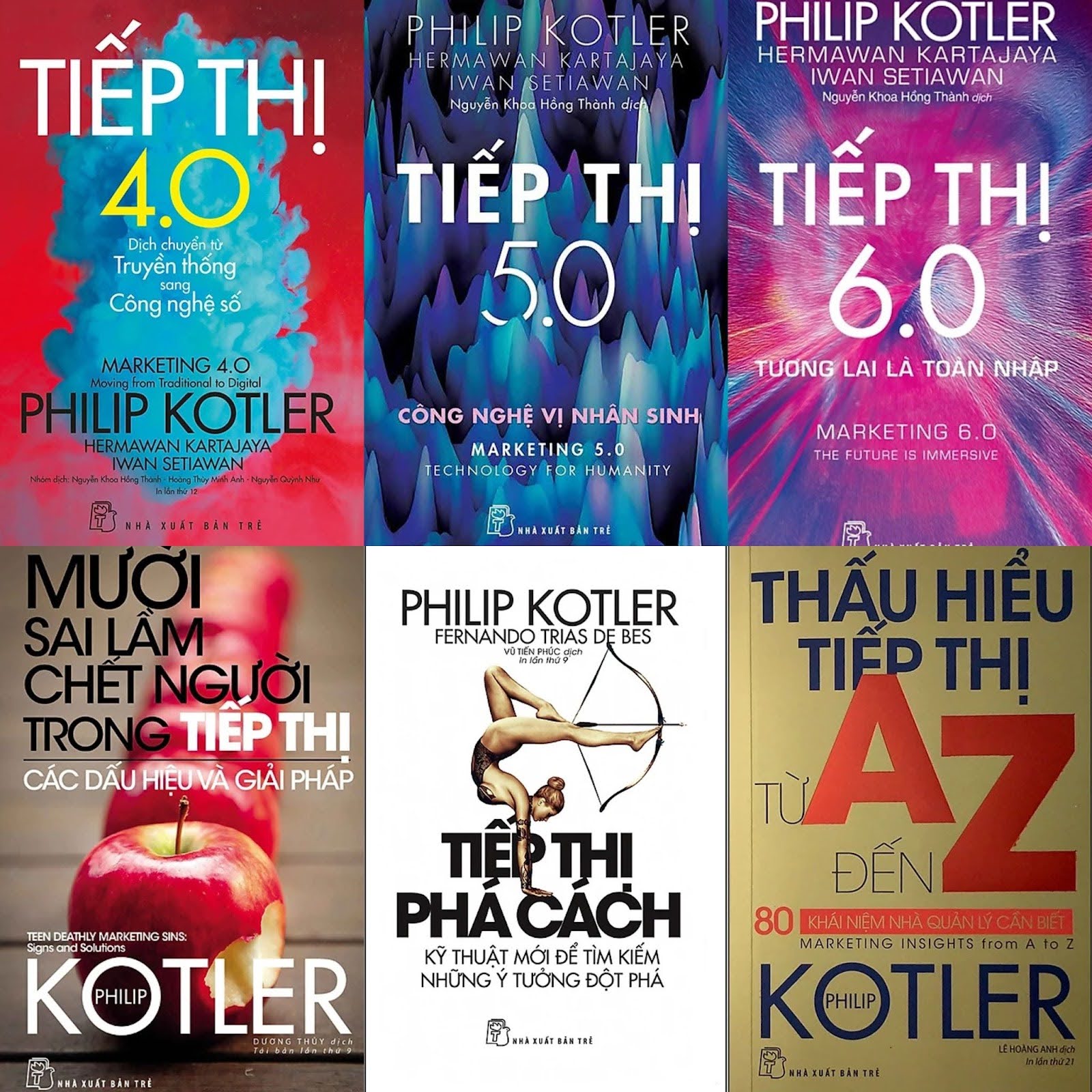 Các tác phẩm nổi bật của Philip Kotler