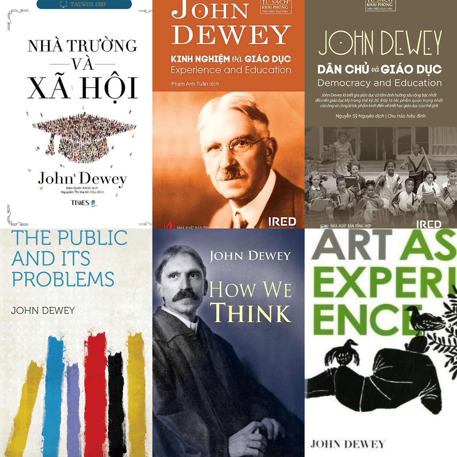 Các tác phẩm nổi bật của John Dewey