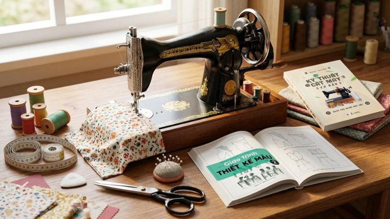 S&aacute;ch dạy May - Th&ecirc;u - Thời trang mang đến nguồn kiến thức chuy&ecirc;n m&ocirc;n cao