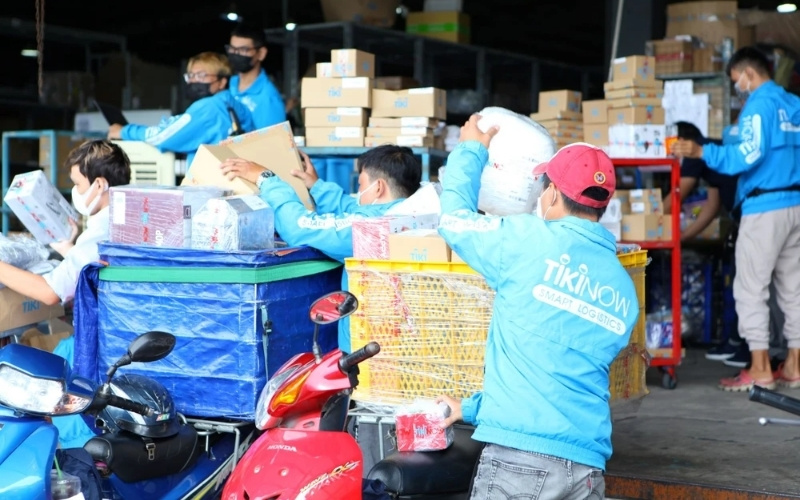 Giao h&agrave;ng nhanh tiết kiệm tại TikiNow 2h