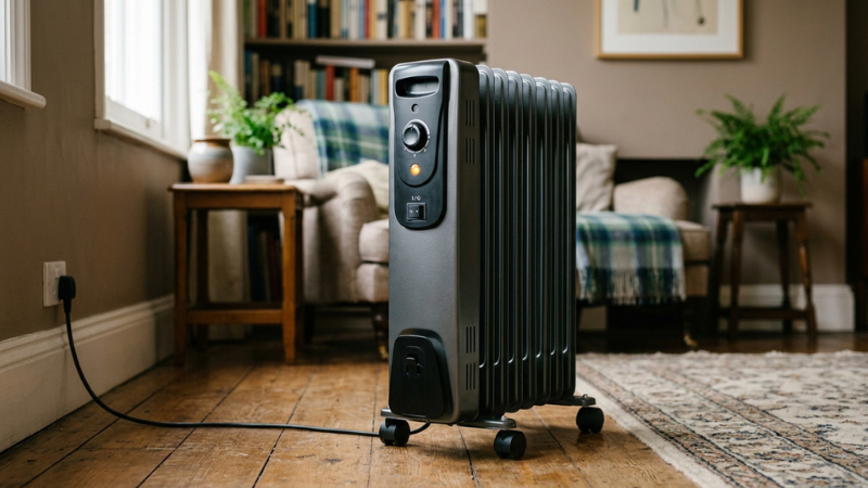 M&aacute;y sưởi dầu l&agrave; giải ph&aacute;p l&agrave;m ấm diện rộng, kh&ocirc;ng g&acirc;y kh&ocirc; da v&agrave; an to&agrave;n tuyệt đối cho cả gia đ&igrave;nh