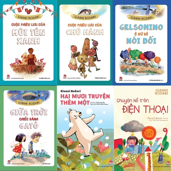 Các tác phẩm nổi bật của Gianni Rodari