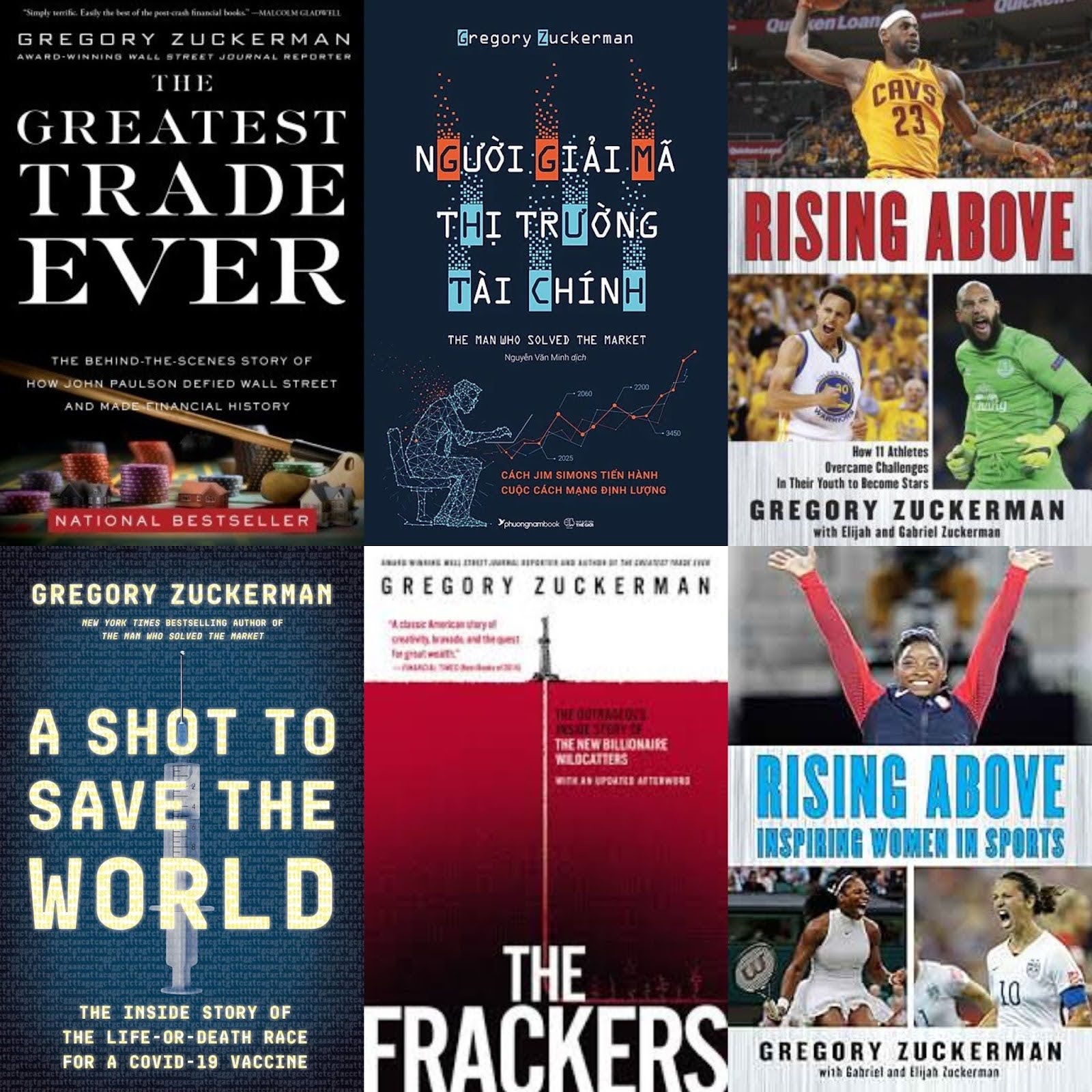 C&aacute;c t&aacute;c phẩm của Gregory Zuckerman