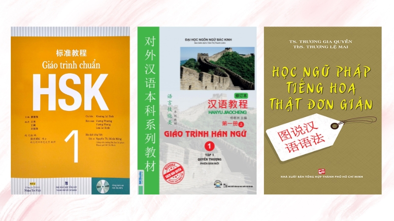 S&aacute;ch Học Tiếng Hoa ph&ugrave; hợp cho người mới bắt đầu đến n&acirc;ng cao