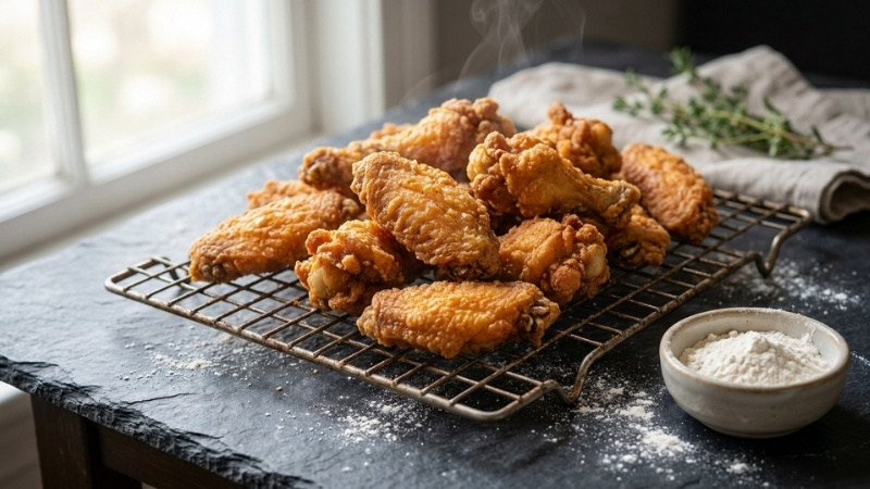 Bột chi&ecirc;n gi&ograve;n l&agrave; b&iacute; quyết tạo n&ecirc;n lớp vỏ gi&ograve;n rụm kh&oacute; cưỡng cho mọi m&oacute;n ăn vặt hằng ng&agrave;y