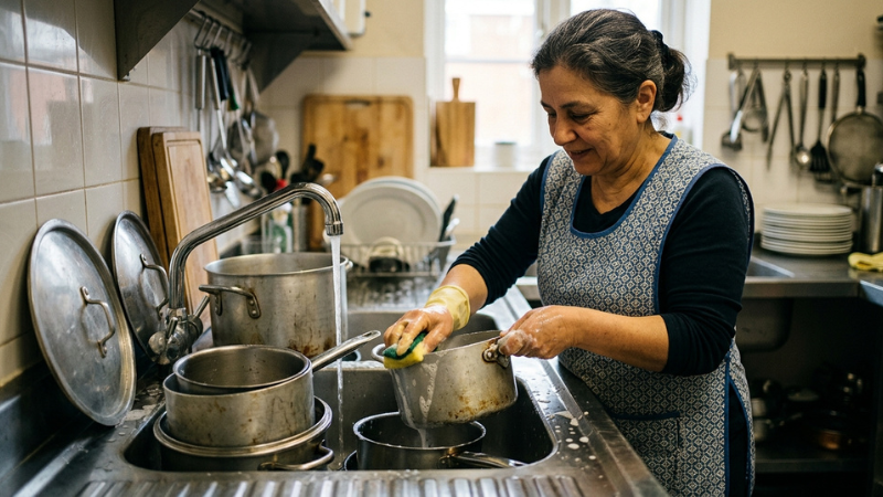 Vệ sinh đ&uacute;ng c&aacute;ch gi&uacute;p bộ nồi lu&ocirc;n sạch sẽ, bền đẹp v&agrave; an to&agrave;n khi sử dụng