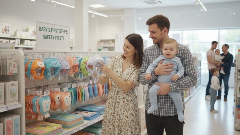 Chọn đồ bảo hộ cho b&eacute; cần chất liệu an to&agrave;n, size vừa, nhẹ, tho&aacute;ng kh&iacute; v&agrave; thương hiệu uy t&iacute;n