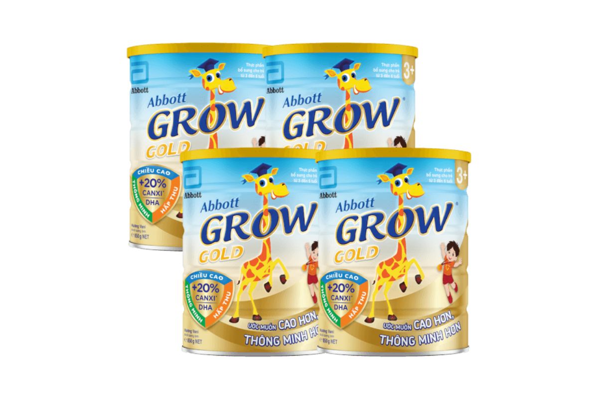 Sữa bột Grow Abbott công thức dinh dưỡng tiên tiến