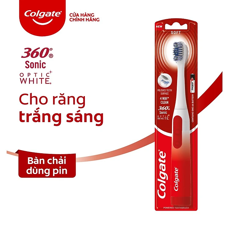 Bàn chải đánh răng điện colgate